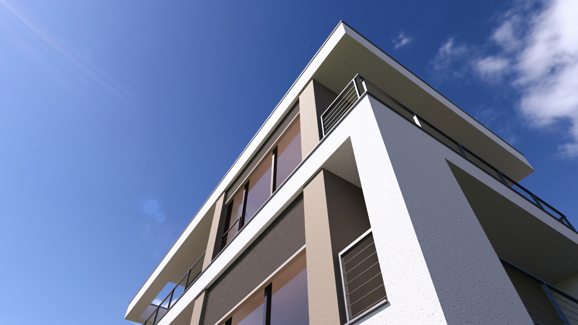 Architektonisches Detail Fassade